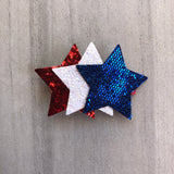 Patriotic Clips Collection white star